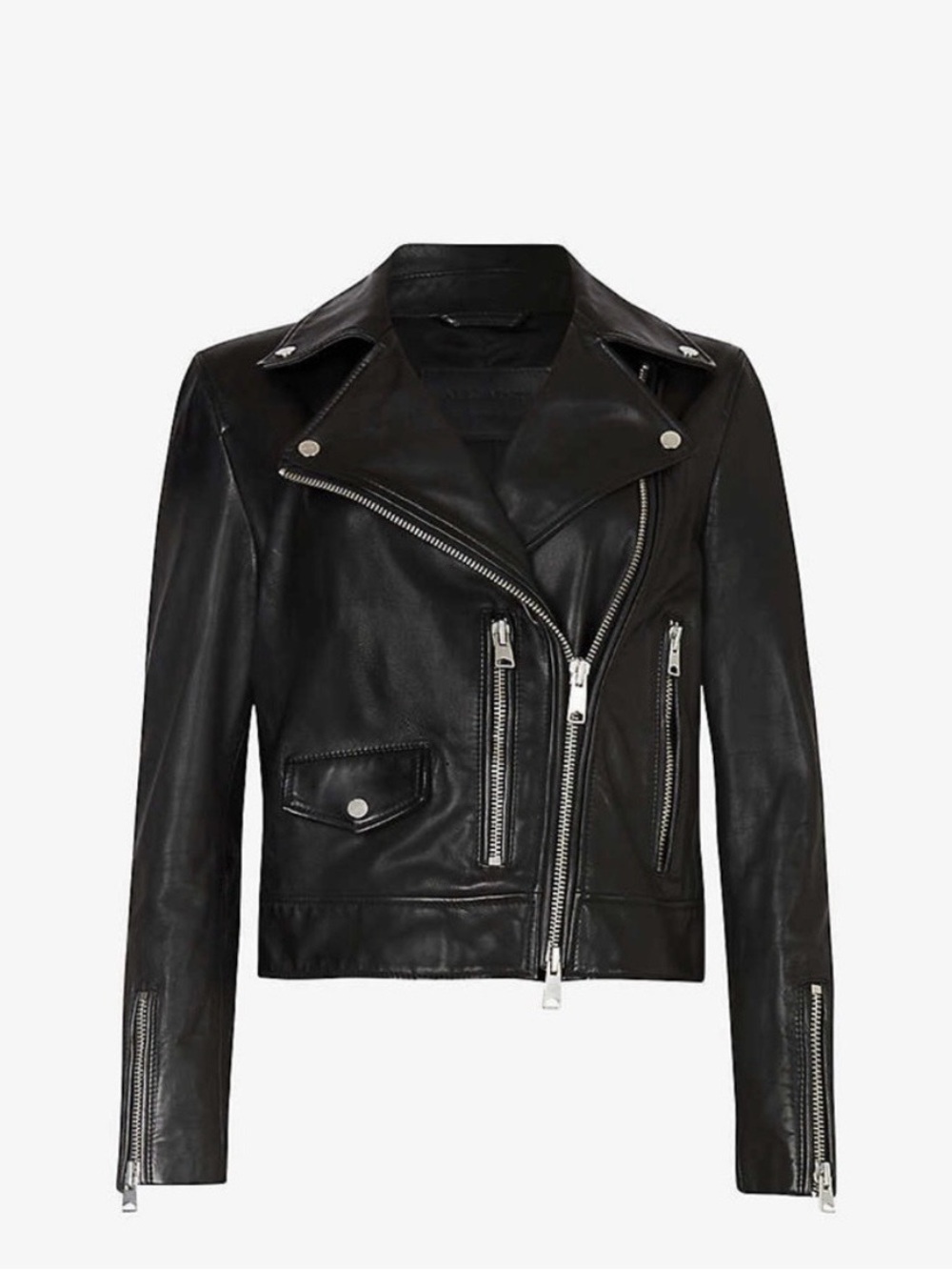 Allsaints Kara leather biker jacket